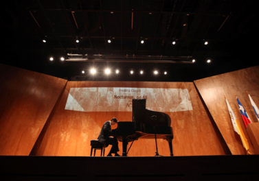 Estudiante de Interpretación Musical Superior en Piano e Ingeniería Comercial inauguró la Temporada de Conciertos de Ingeniería UC