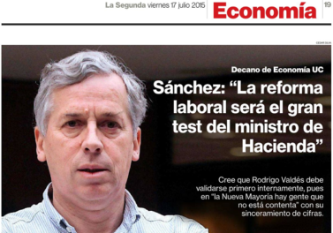 «La reforma laboral será el gran test del Ministro de Hacienda»: entrevista al Decano José Miguel Sánchez