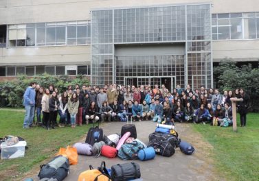 Alumnos de la Facultad viajan a Punitaqui a trabajos voluntarios