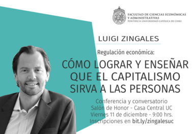 Facultad organiza conferencia de Luigi Zingales