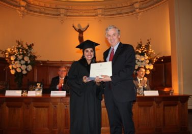 Ceremonia de graduación del Magister en Administración de Salud