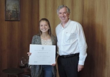 Entrega premios Matrícula de Honor y Diego Schmidt-Hebbel