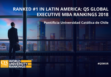 MBA UC logra el 1° lugar en Latinoamérica, según ranking QS