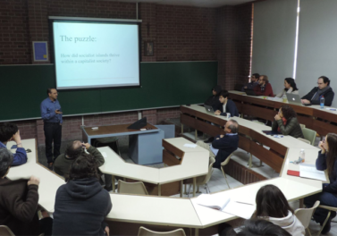 Académicos de la Facultad y de la Universidad de Notre Dame participan en Conferencia sobre desarrollo económico