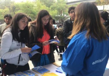 Embajadores participaron en el primer ensayo PSU masivo del año