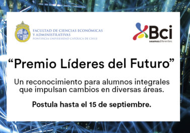 Postula al premio Bci Líderes del Futuro